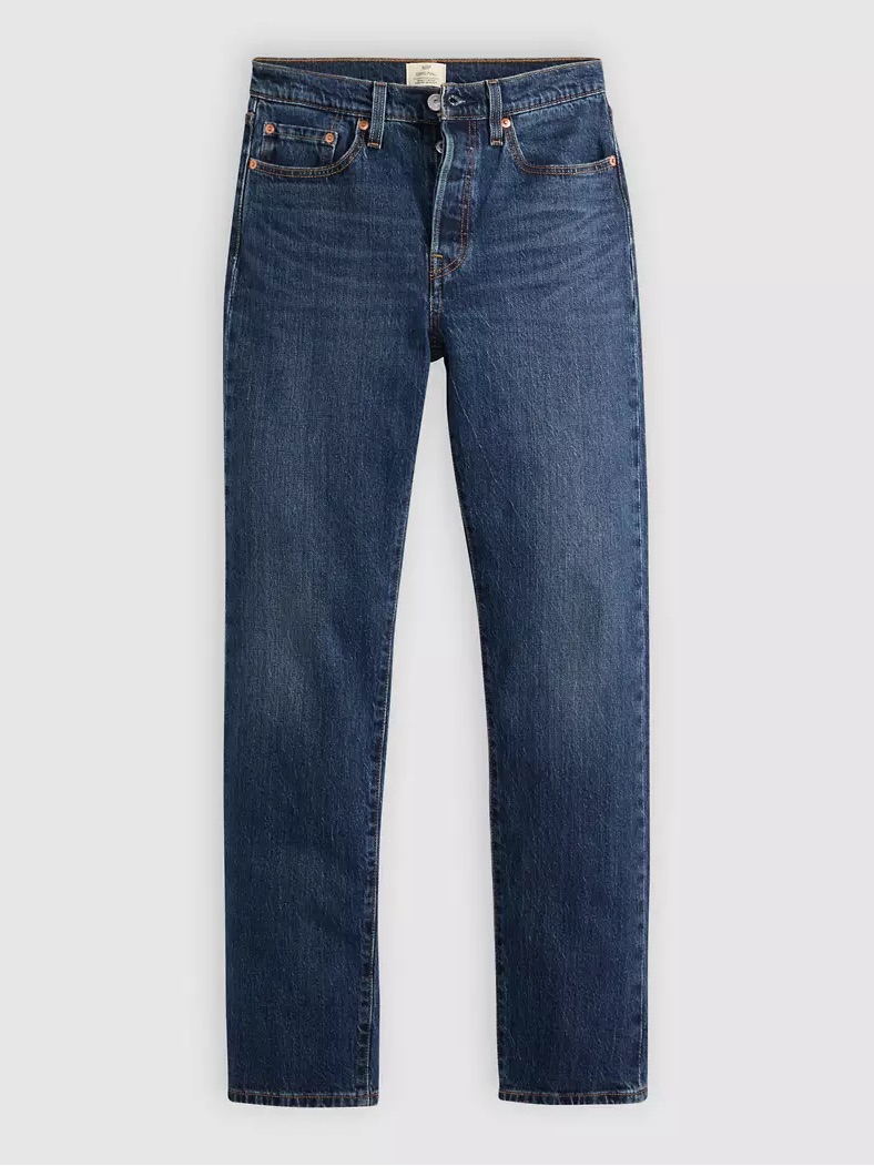 Levis 501 Original Jeans Womens W28 L32 Raw Hem Distressed Denim